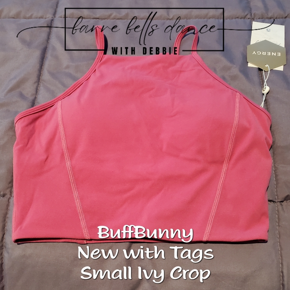 BuffBunny New with Tags Small Pink Ivy Crop
